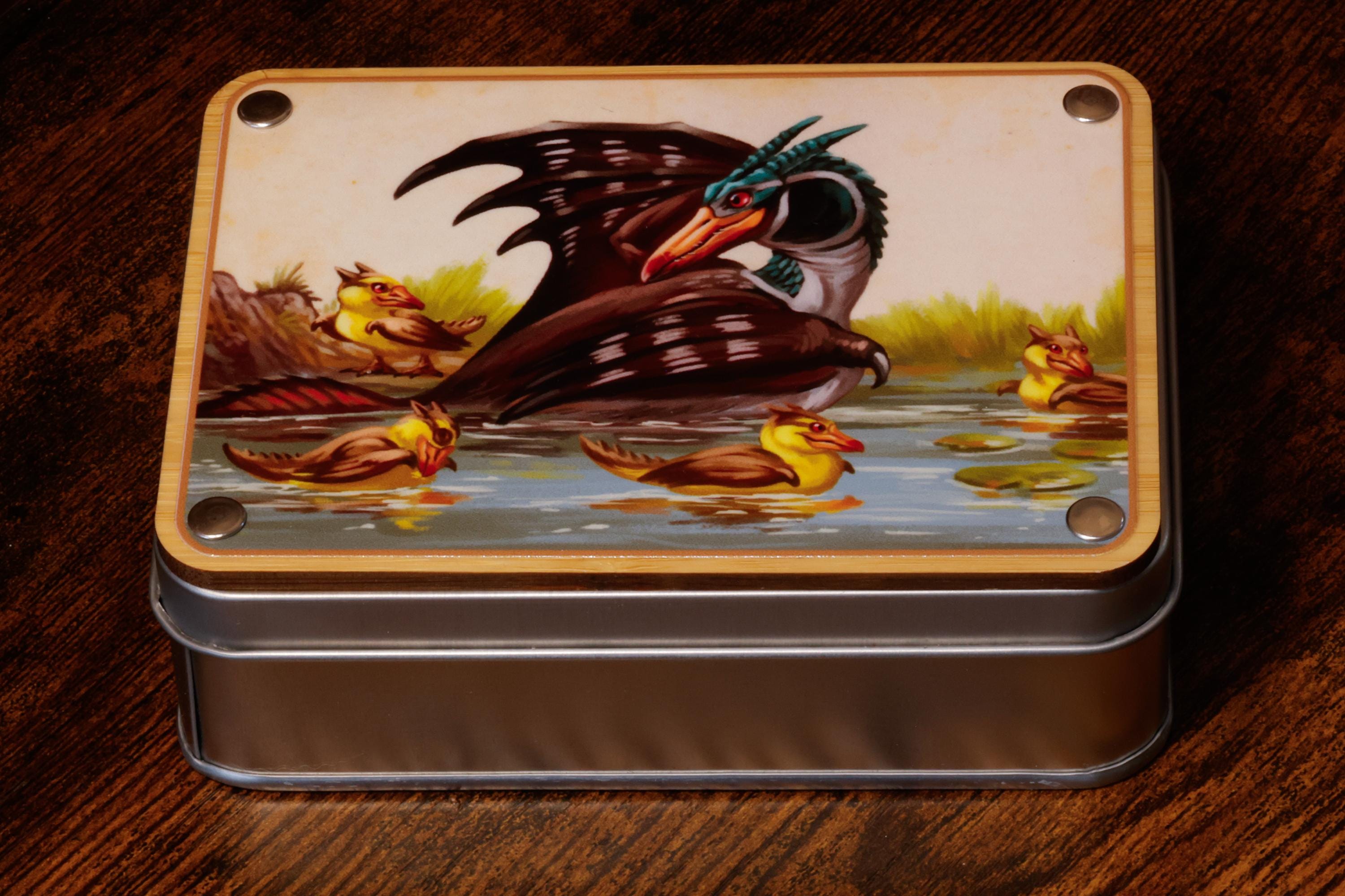 Dragon Duck Duckling Box and Dice 11-Piece Set - The Wizard's Vault