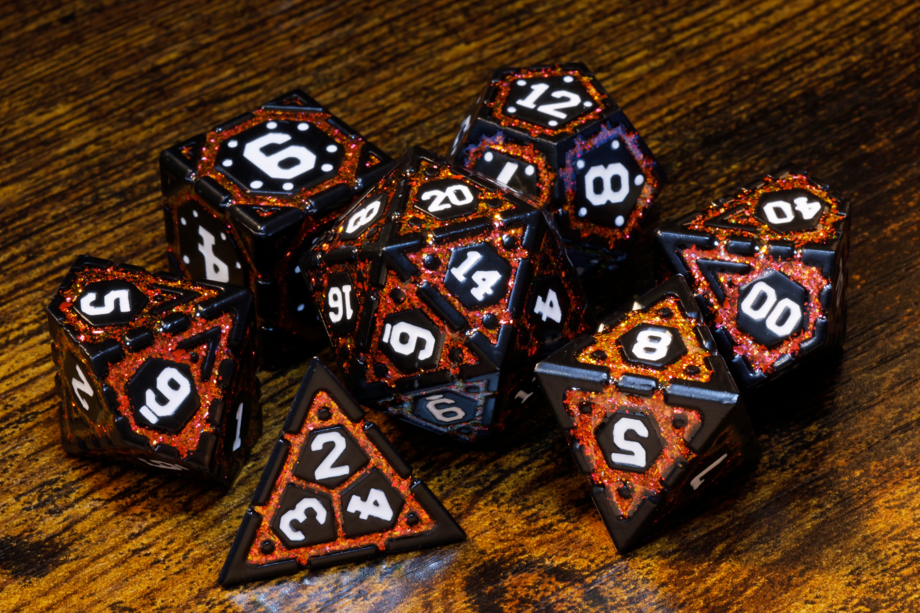Inferno Vault dice set - The Wizard's Vault