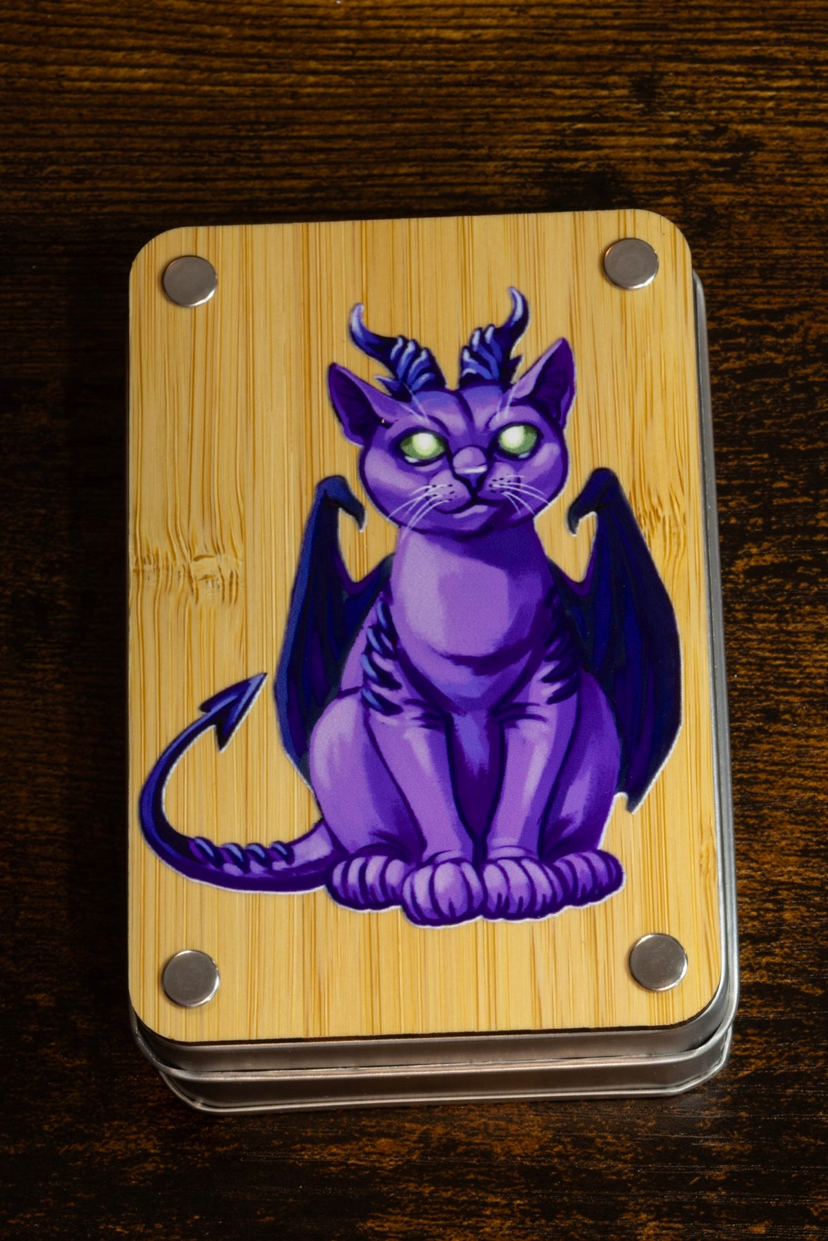 Eldritch Cat dice box - The Wizard's Vault