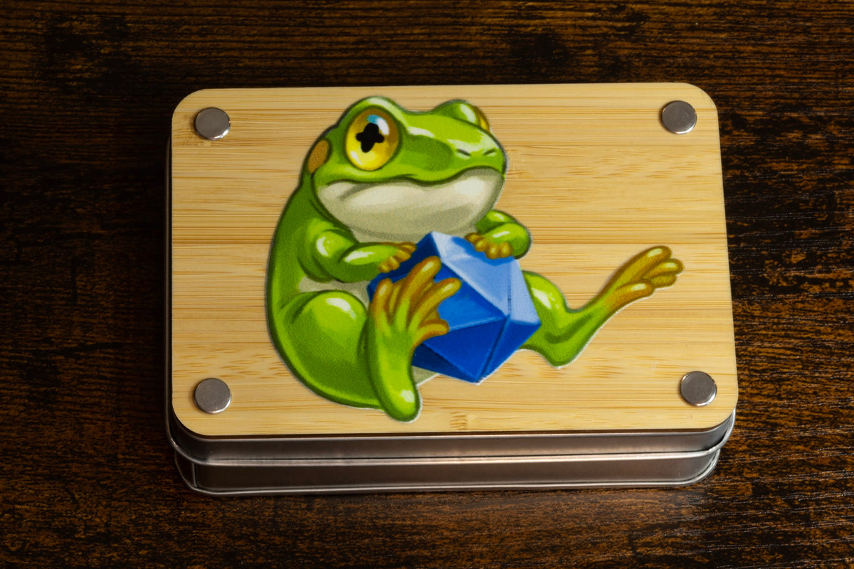 Frog dice box