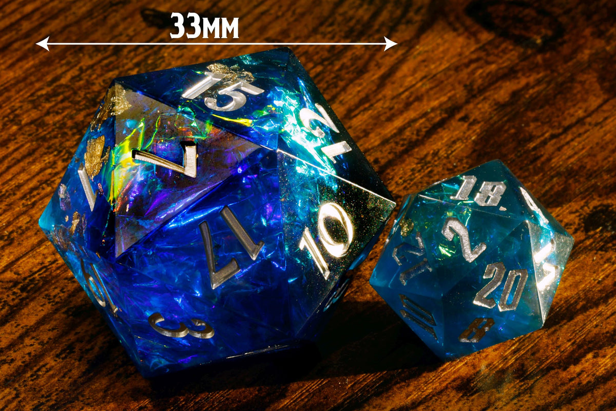 Sacred Sapphire Oversized D20