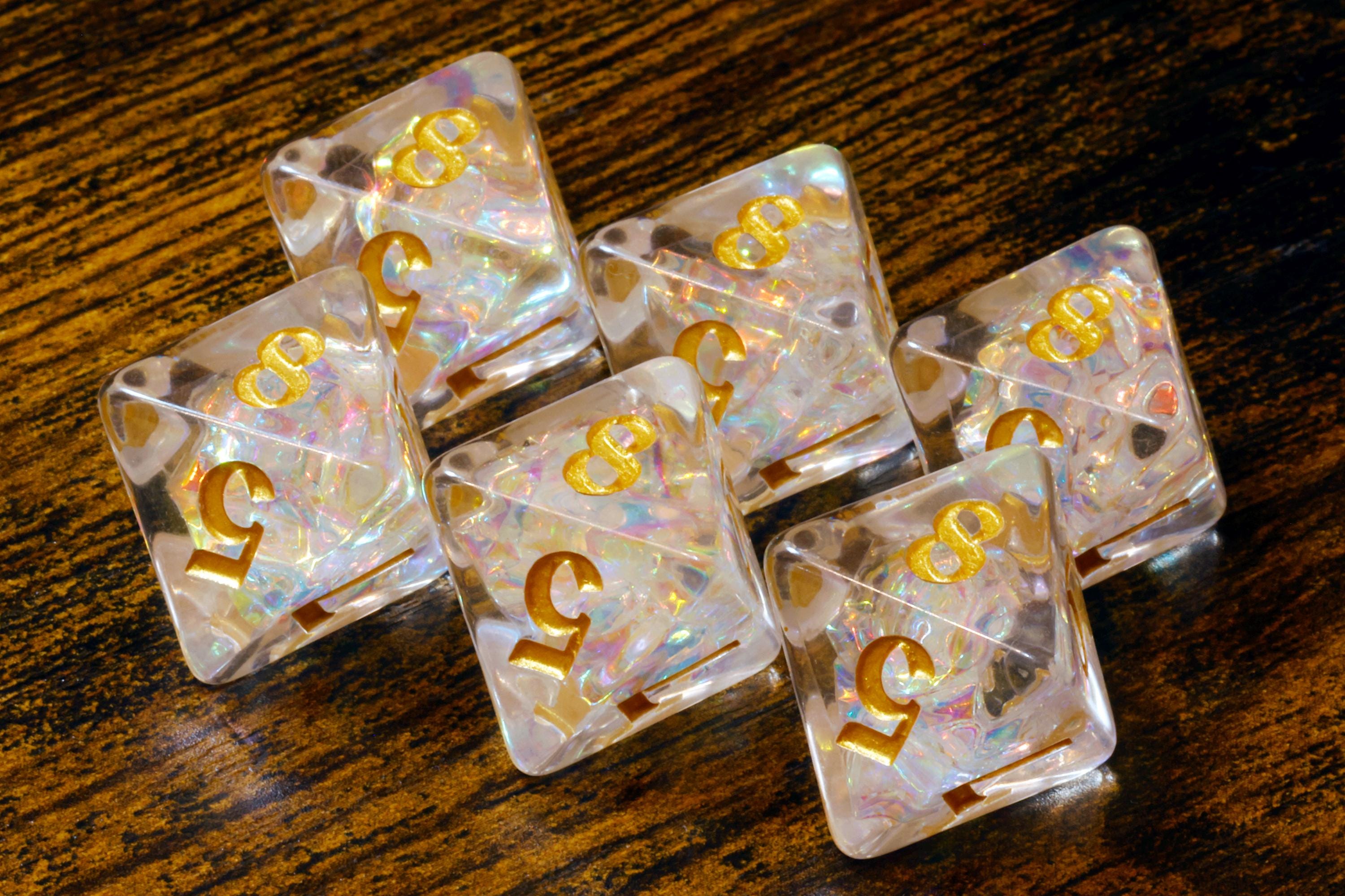 Sacred Opal D8 Dice