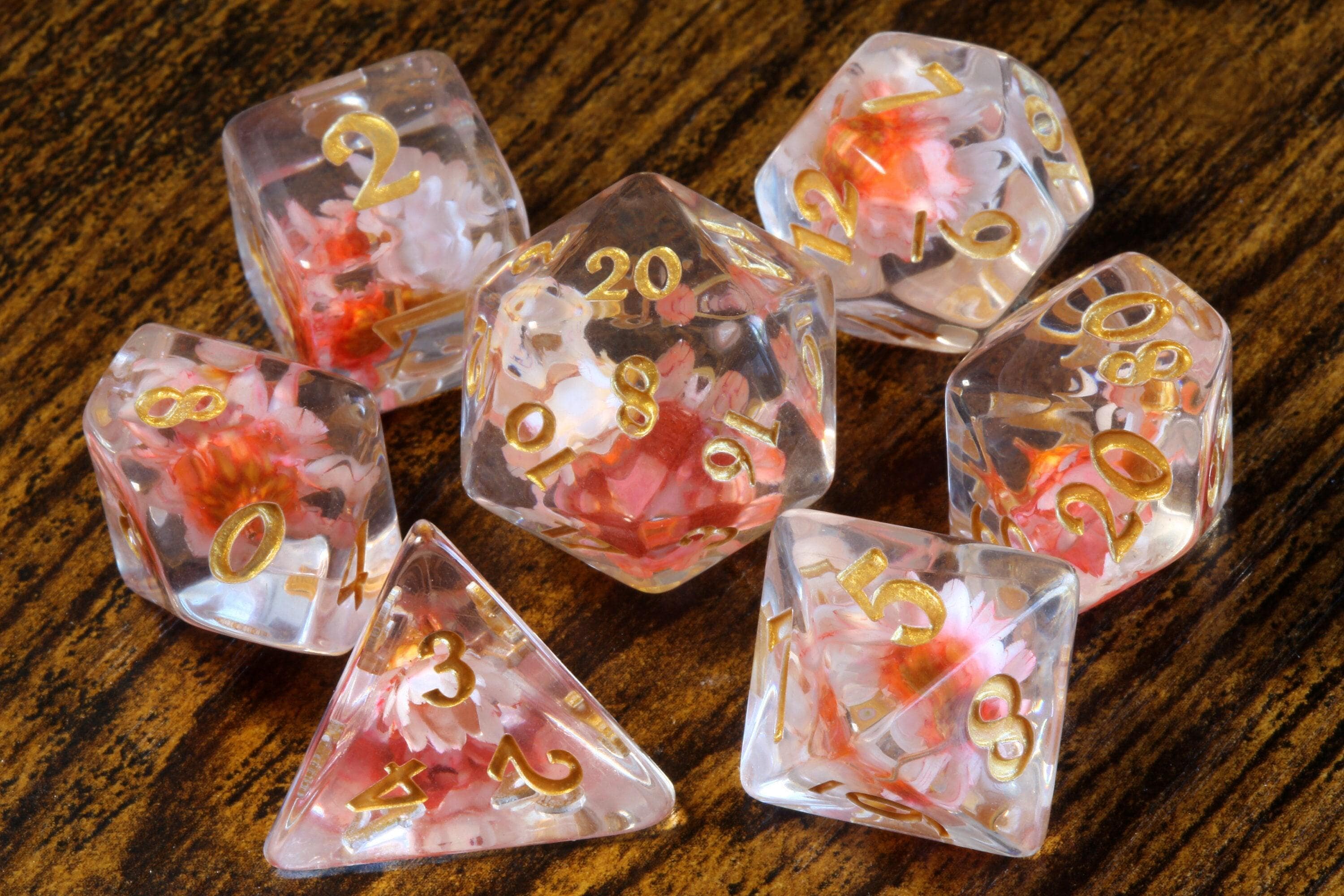 Sprite Bloom Dice Set