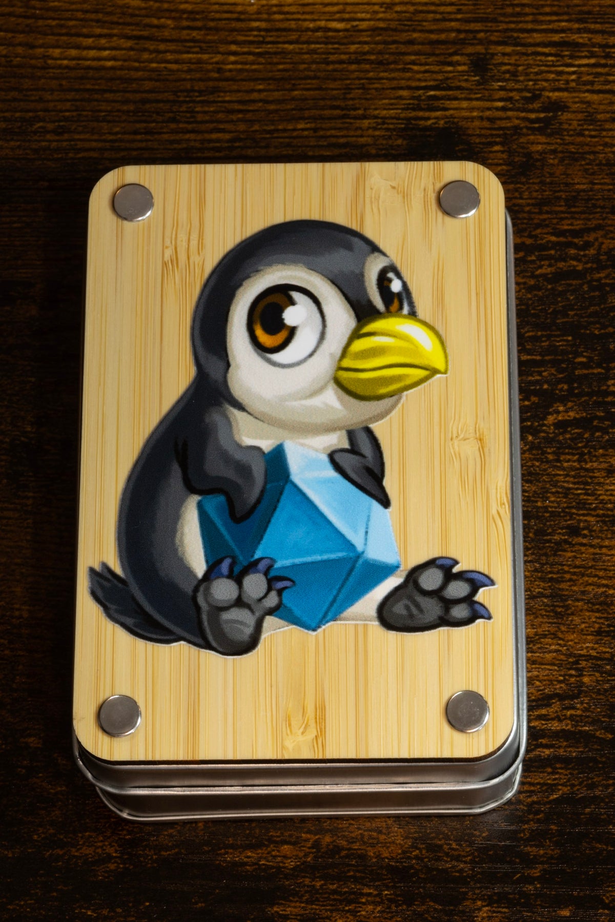 Penguin dice box - The Wizard's Vault