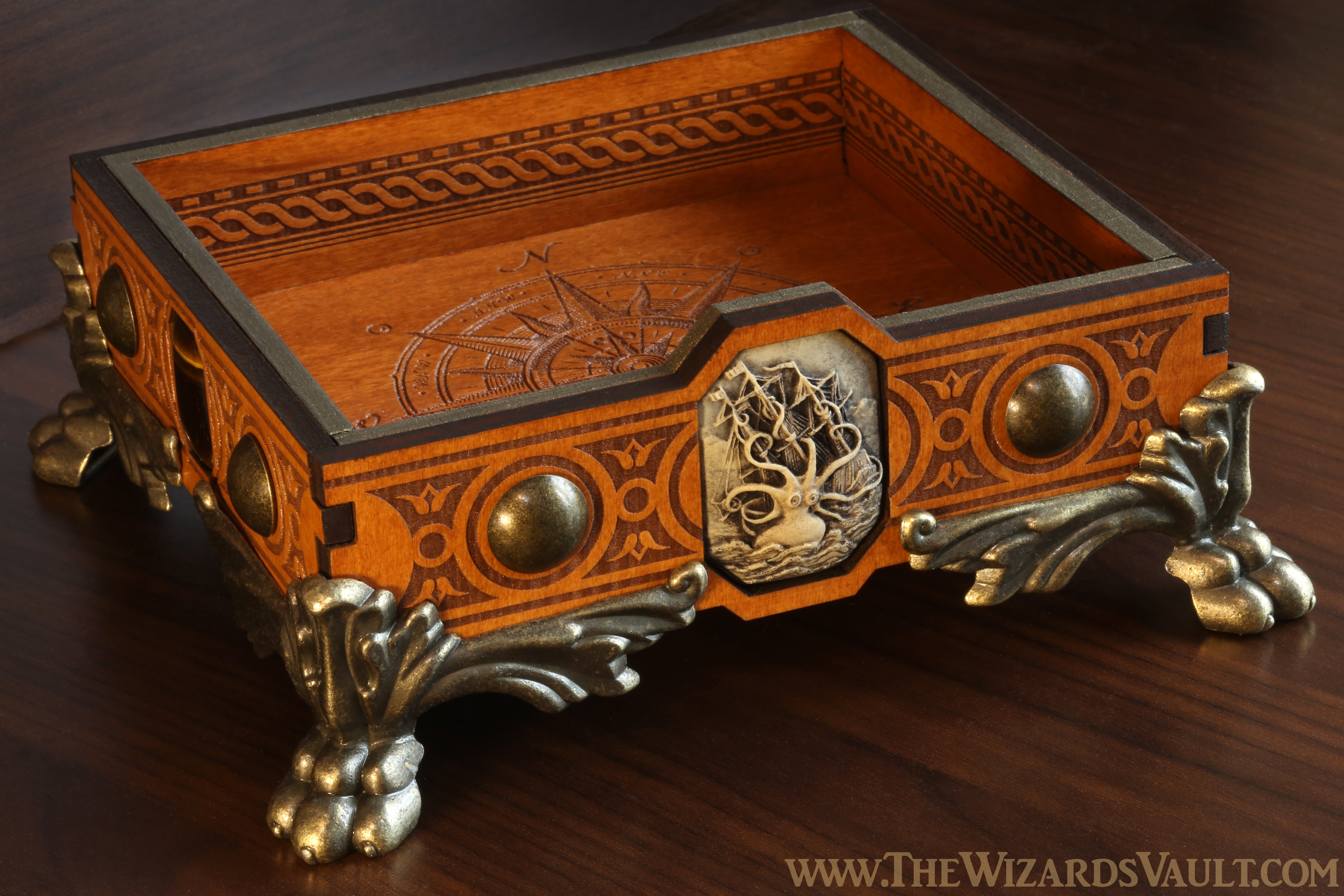 Seafarer's dice tray - Standard size - The Wizard's Vault