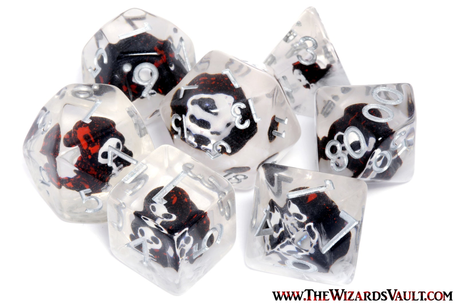 Necromancer's companion dice set - The Wizard's Vault