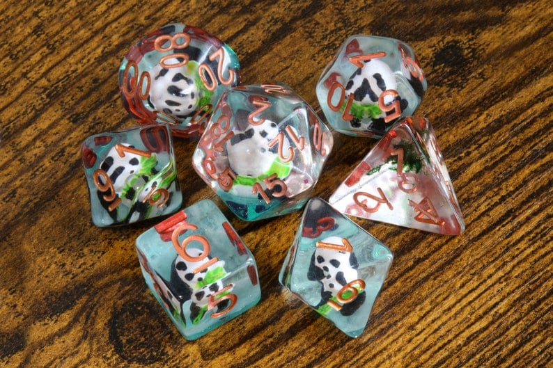 Panda dice set - The Wizard's Vault