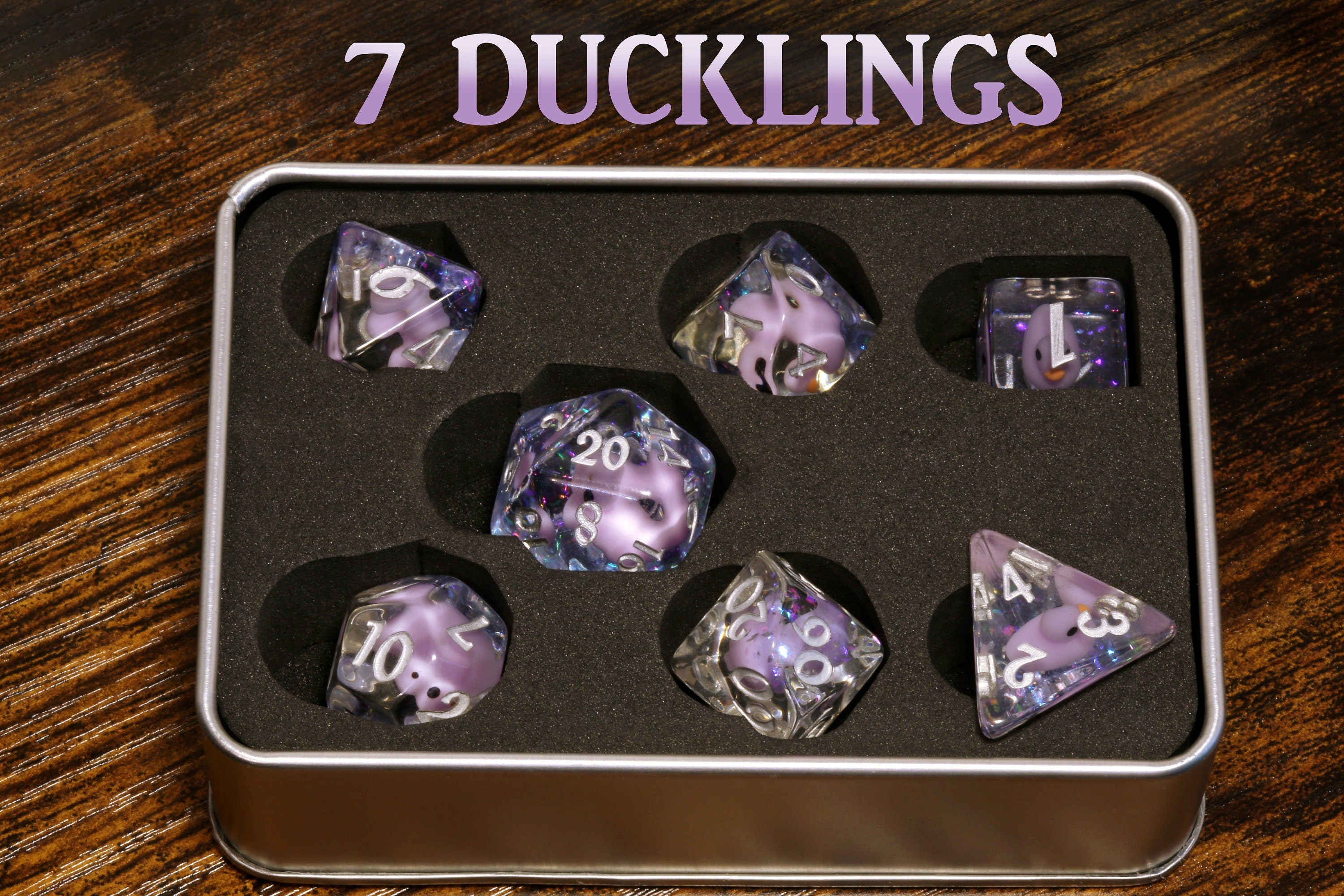 Behold !!! The Ducklings of Doom box and dice set