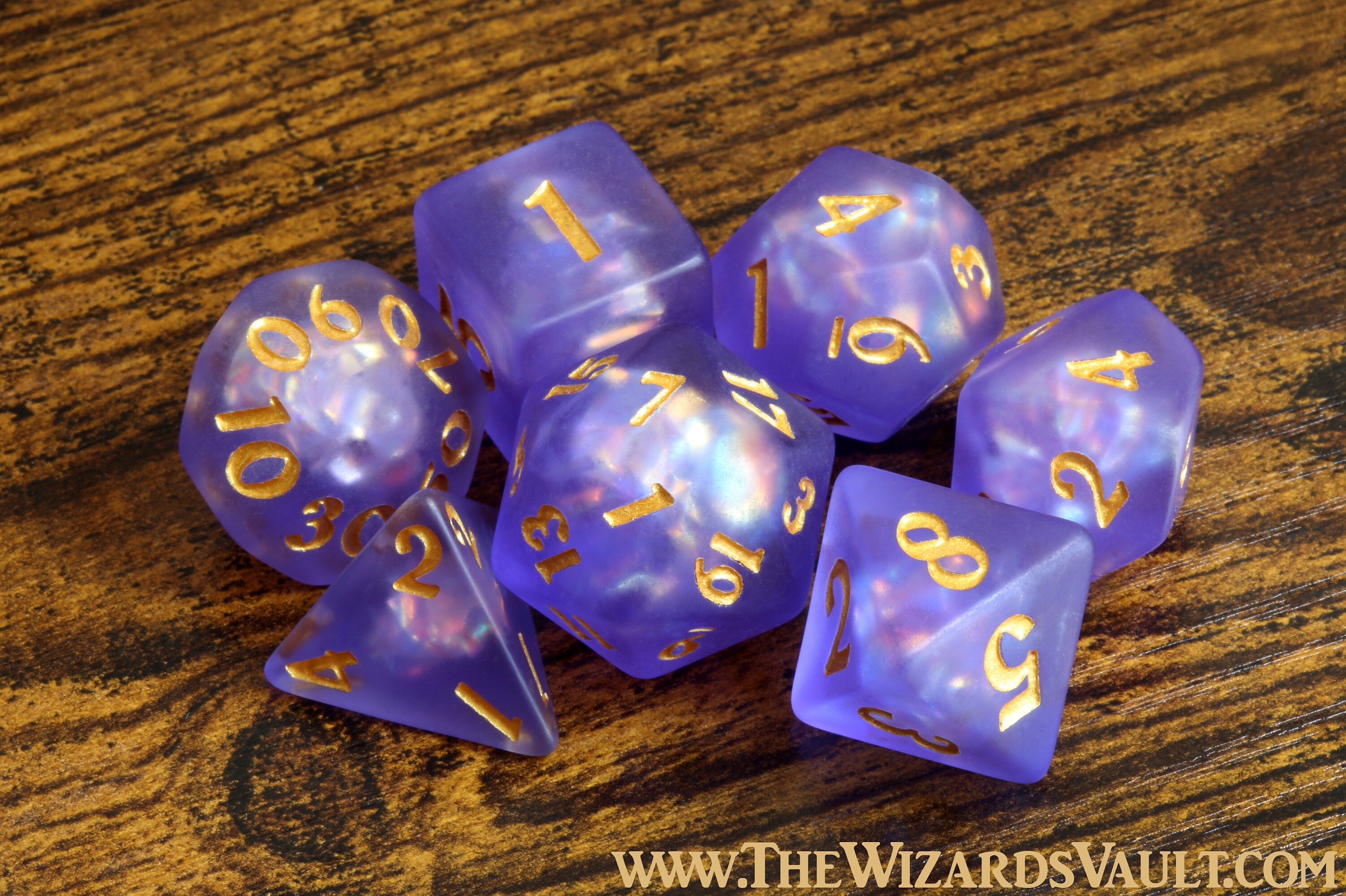 Death Moth Dice Box and Mystic Soul Dice Set - The Wizard's Vault