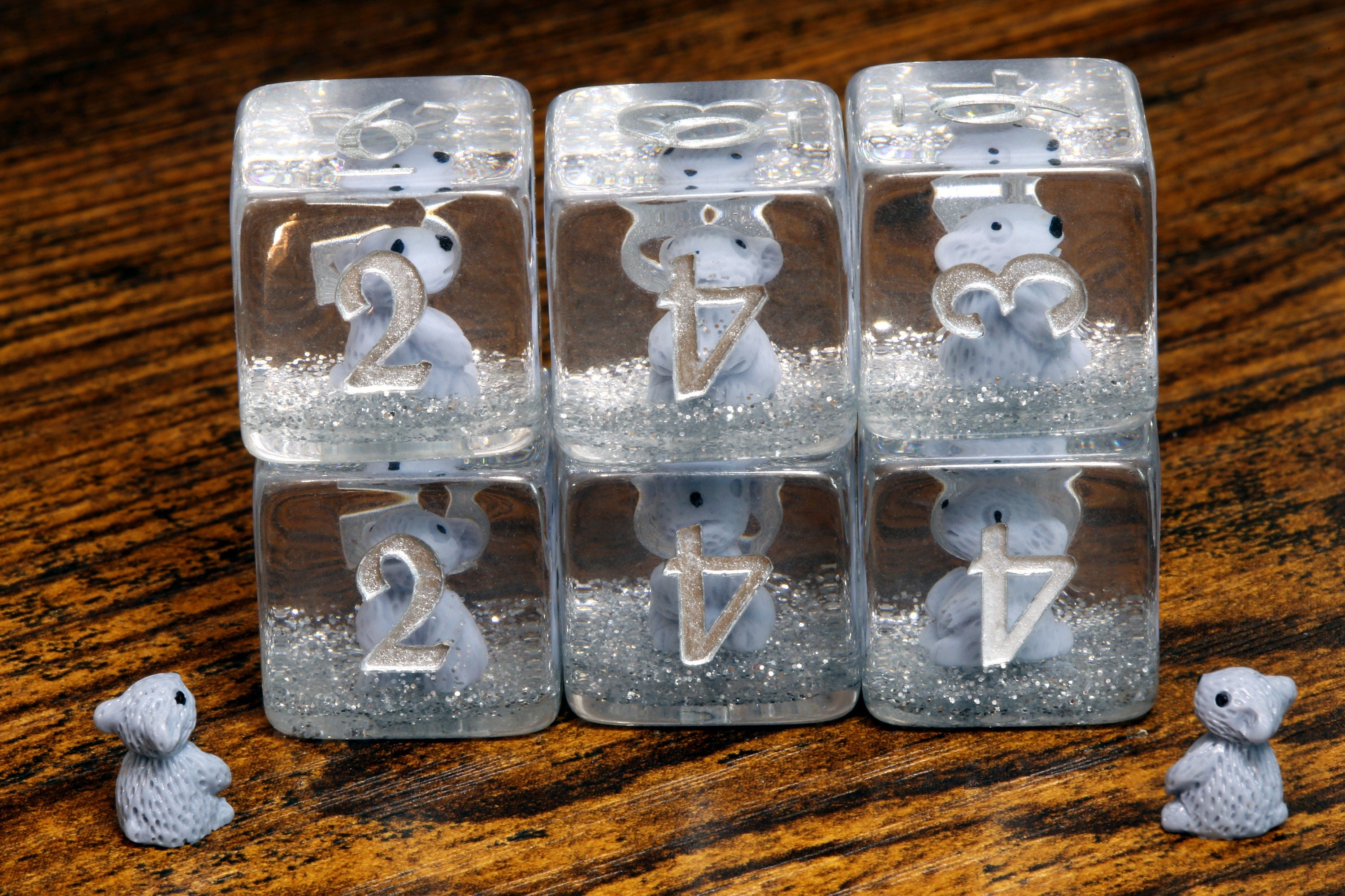 Mouse D6 dice - The Wizard's Vault
