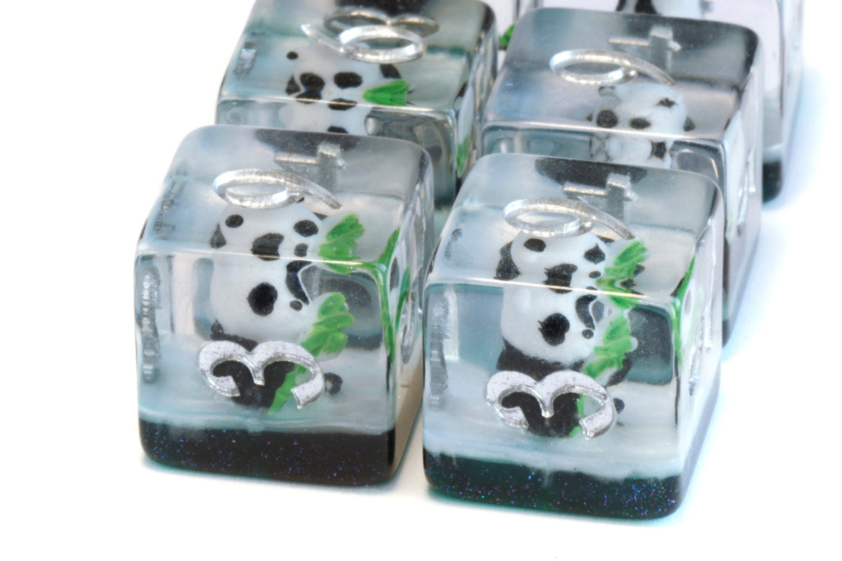 Lucky Panda D6 Dice - The Wizard's Vault