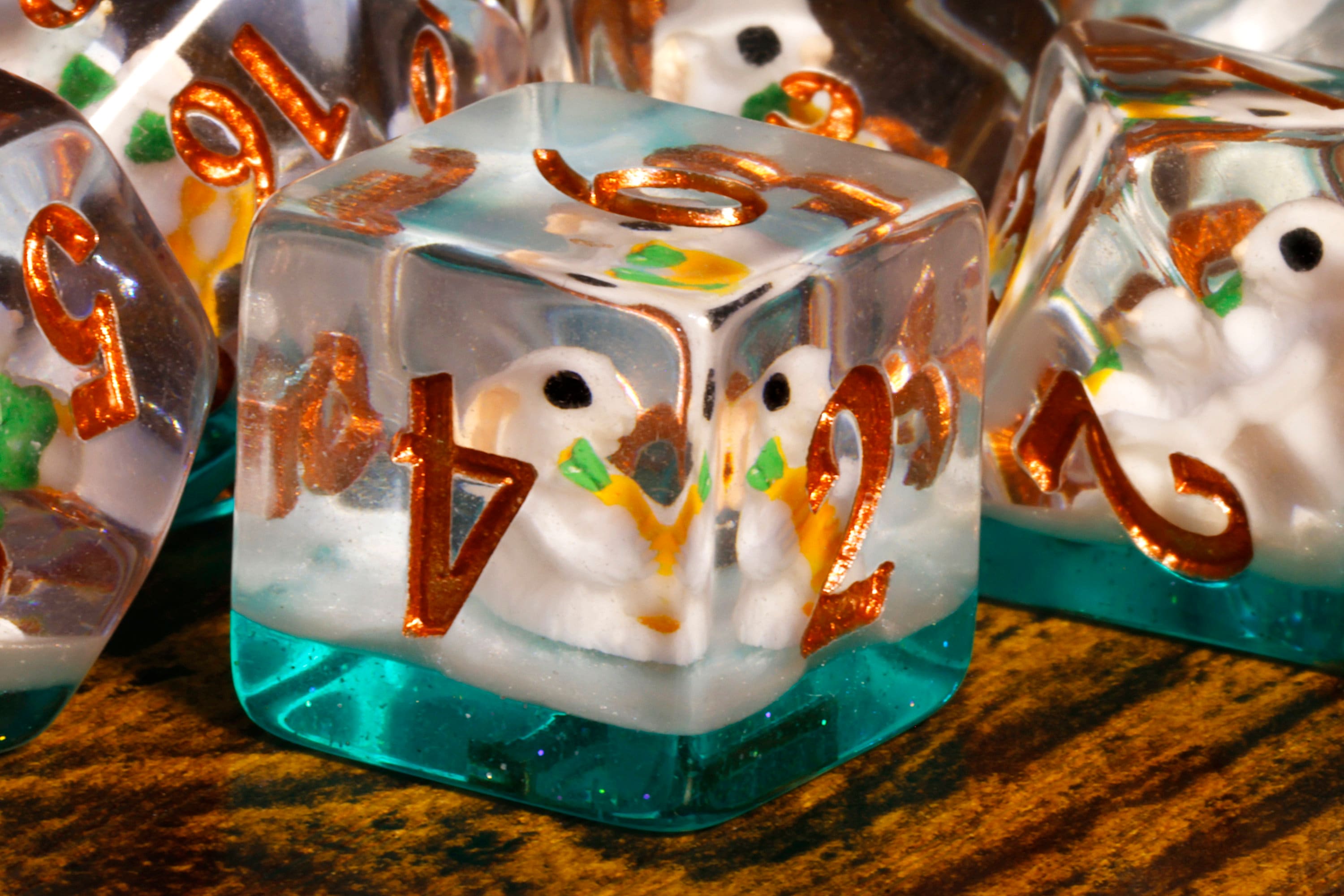 Beware ! The rabbits of doom dice box - The Wizard's Vault