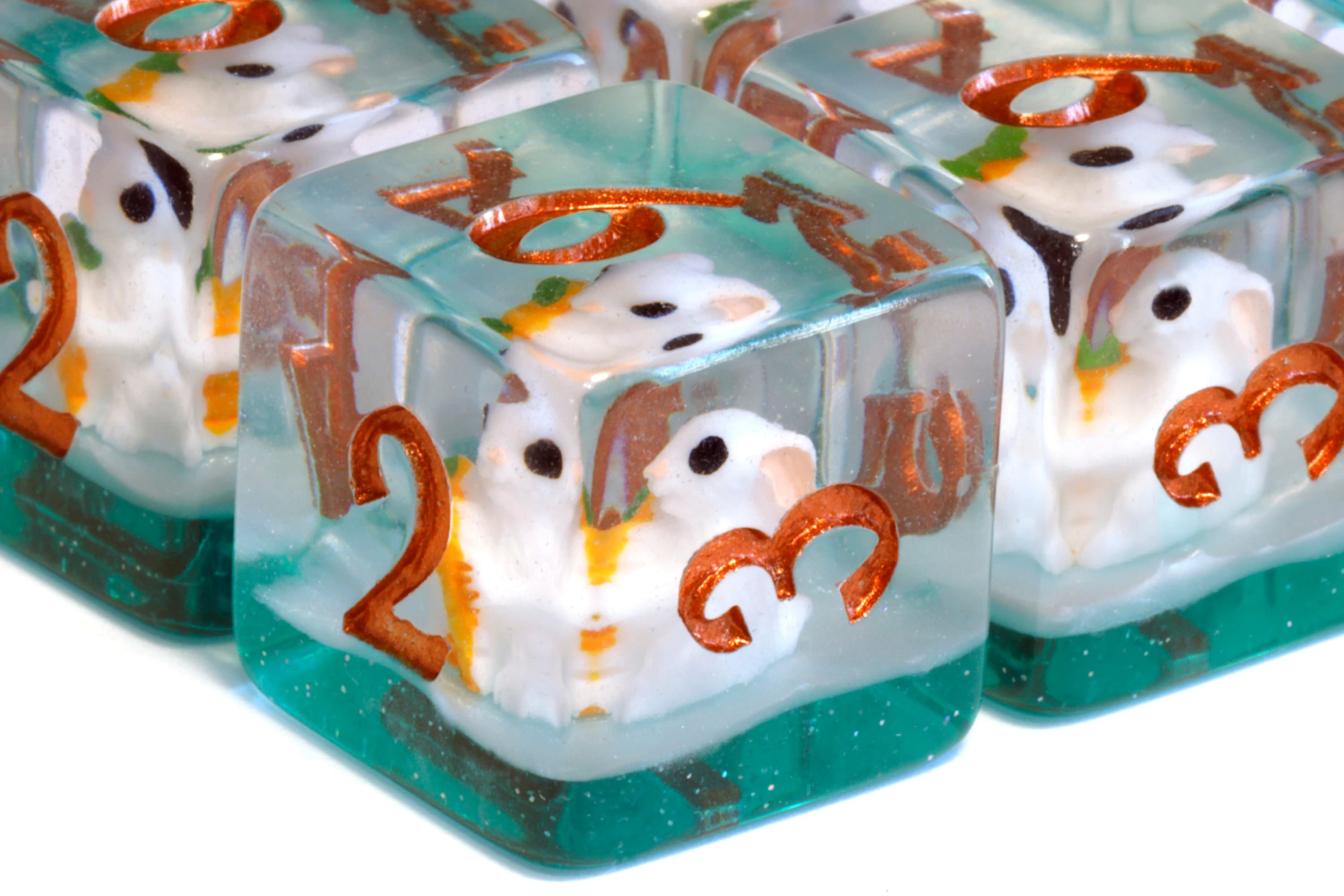 Bunny's Boon D6 Dice - Rabbit-Themed - The Wizard's Vault