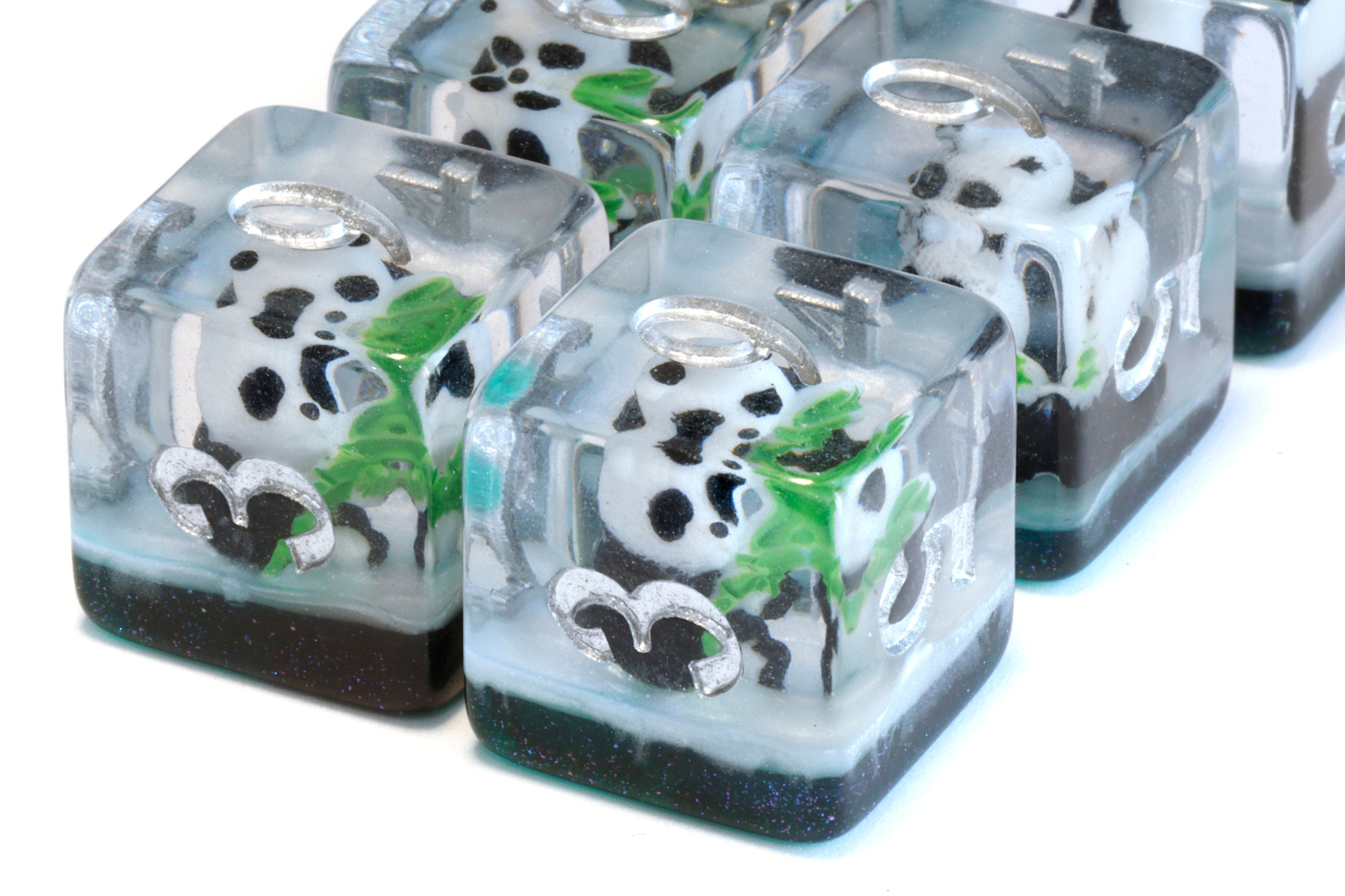 Lucky Panda D6 Dice - The Wizard's Vault