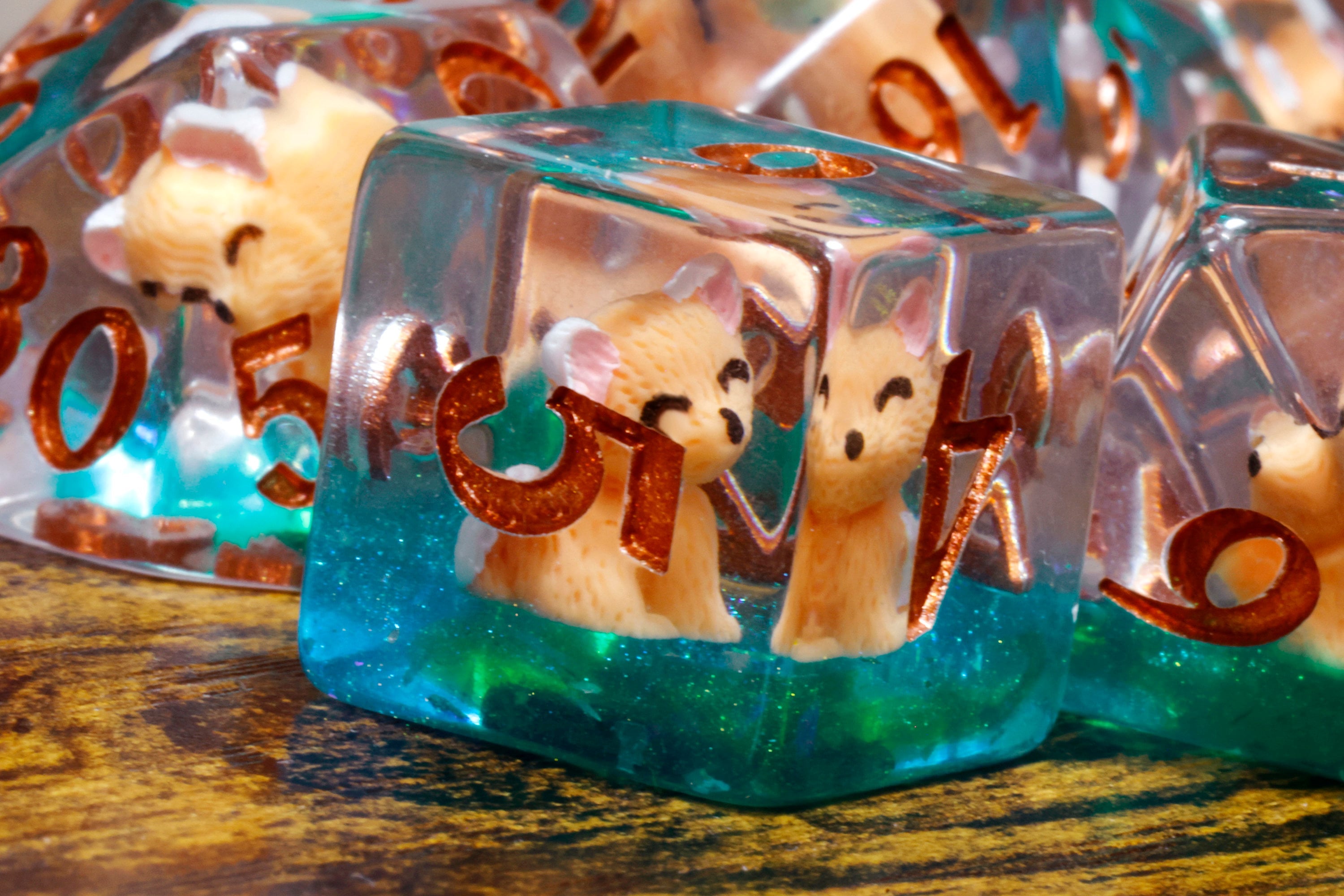 Fox's Cunning dice set - The Wizard's Vault