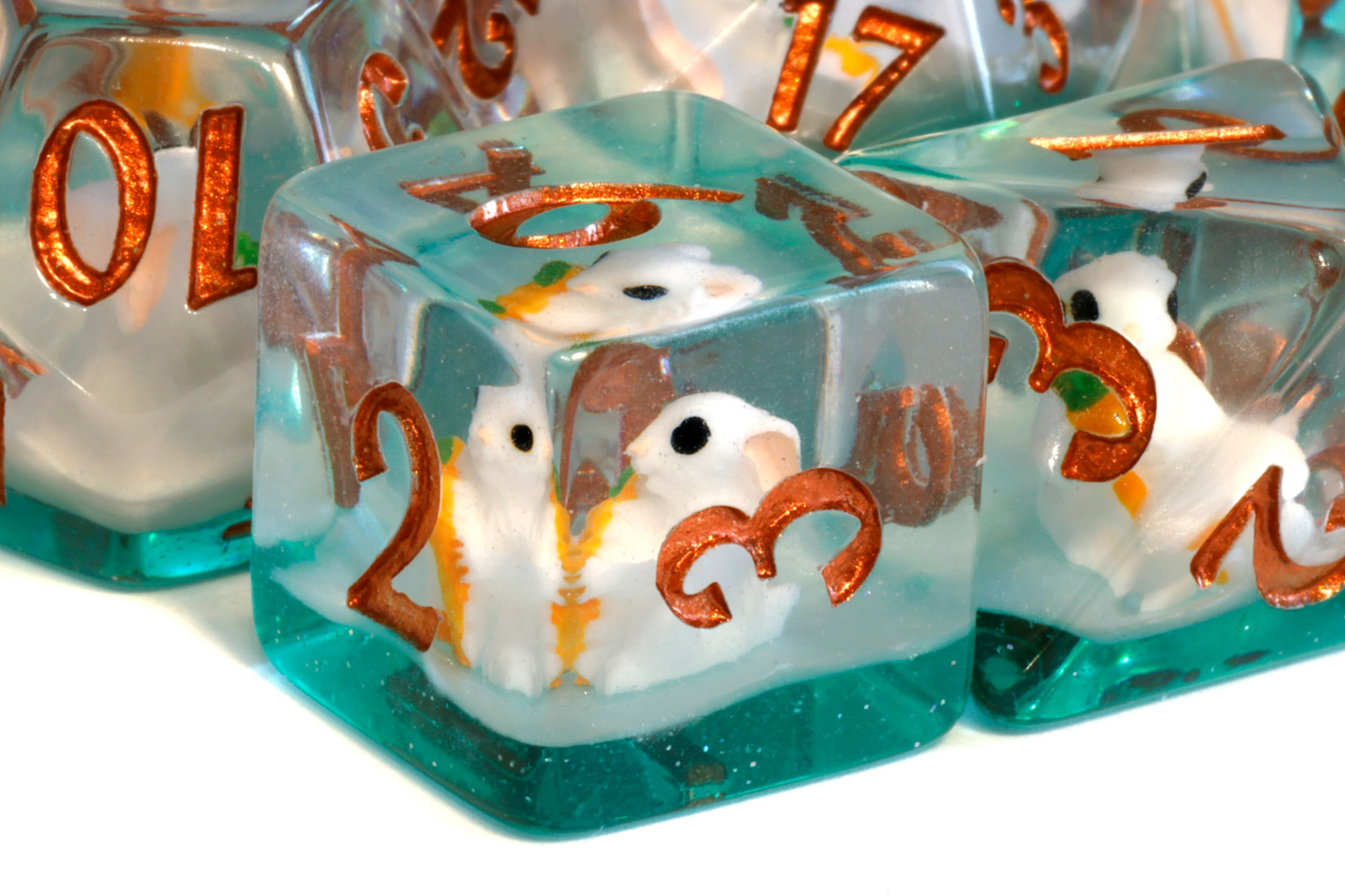 Beware ! The rabbits of doom dice box - The Wizard's Vault