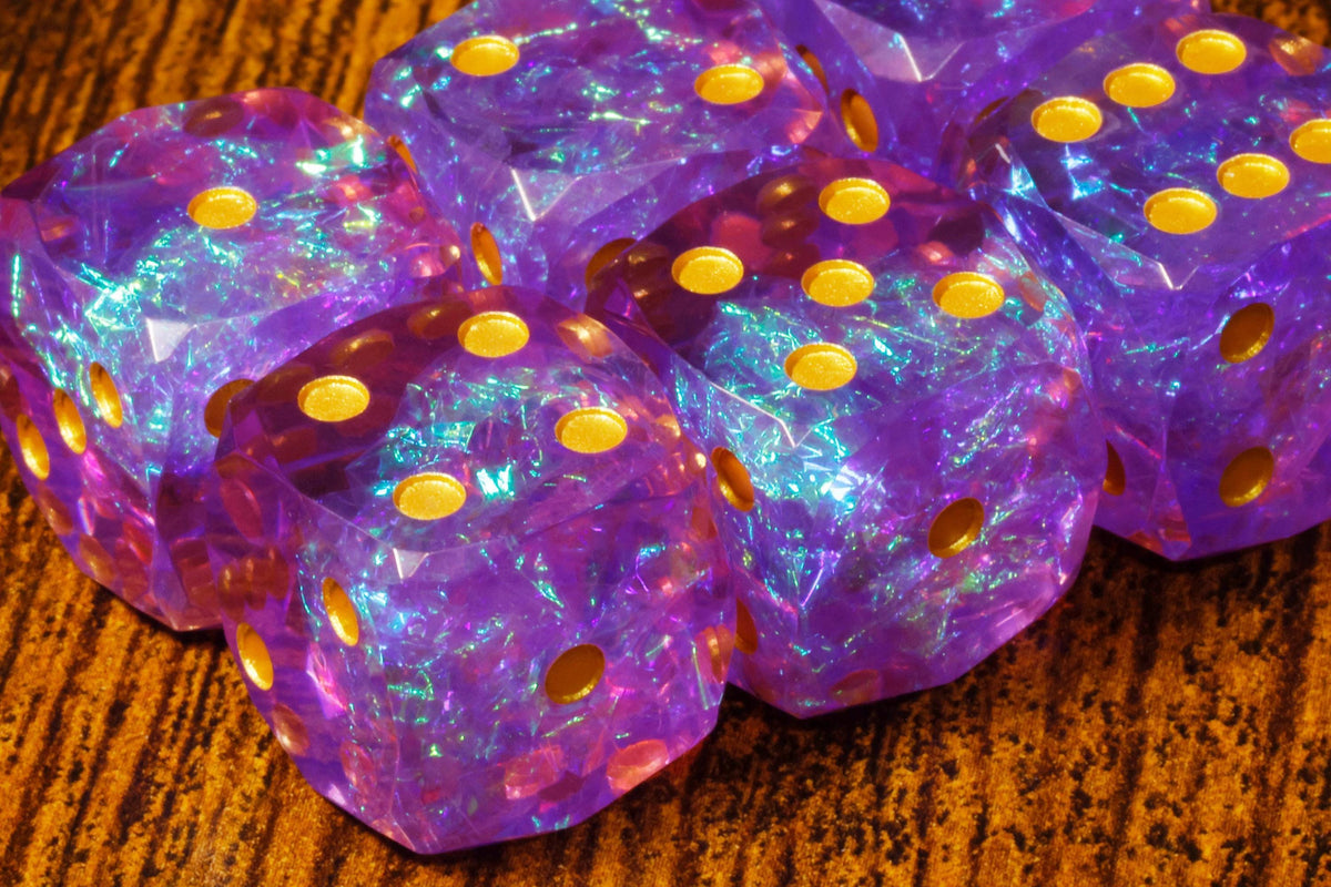 PIP D6 dice from The Wizard's Vault