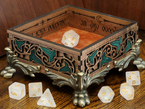Elven dice tray - Small - The Wizard's Vault