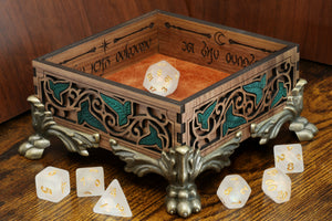 Elven dice tray - Small - The Wizard's Vault