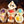Rainbow Colorshroom dice set - Multicolor Mushroom dice - The Wizard's Vault