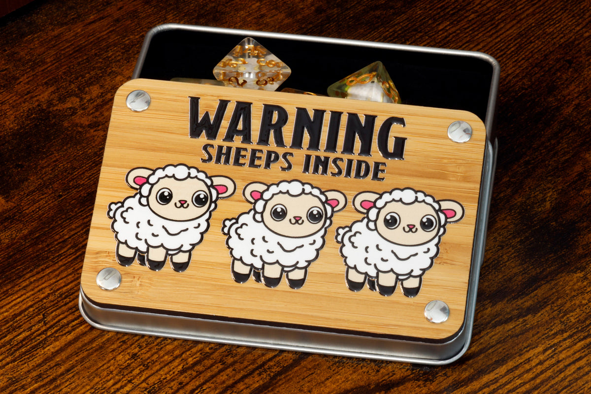 Shepherd's Luck Dice Set & Box – Sheep Inclusions