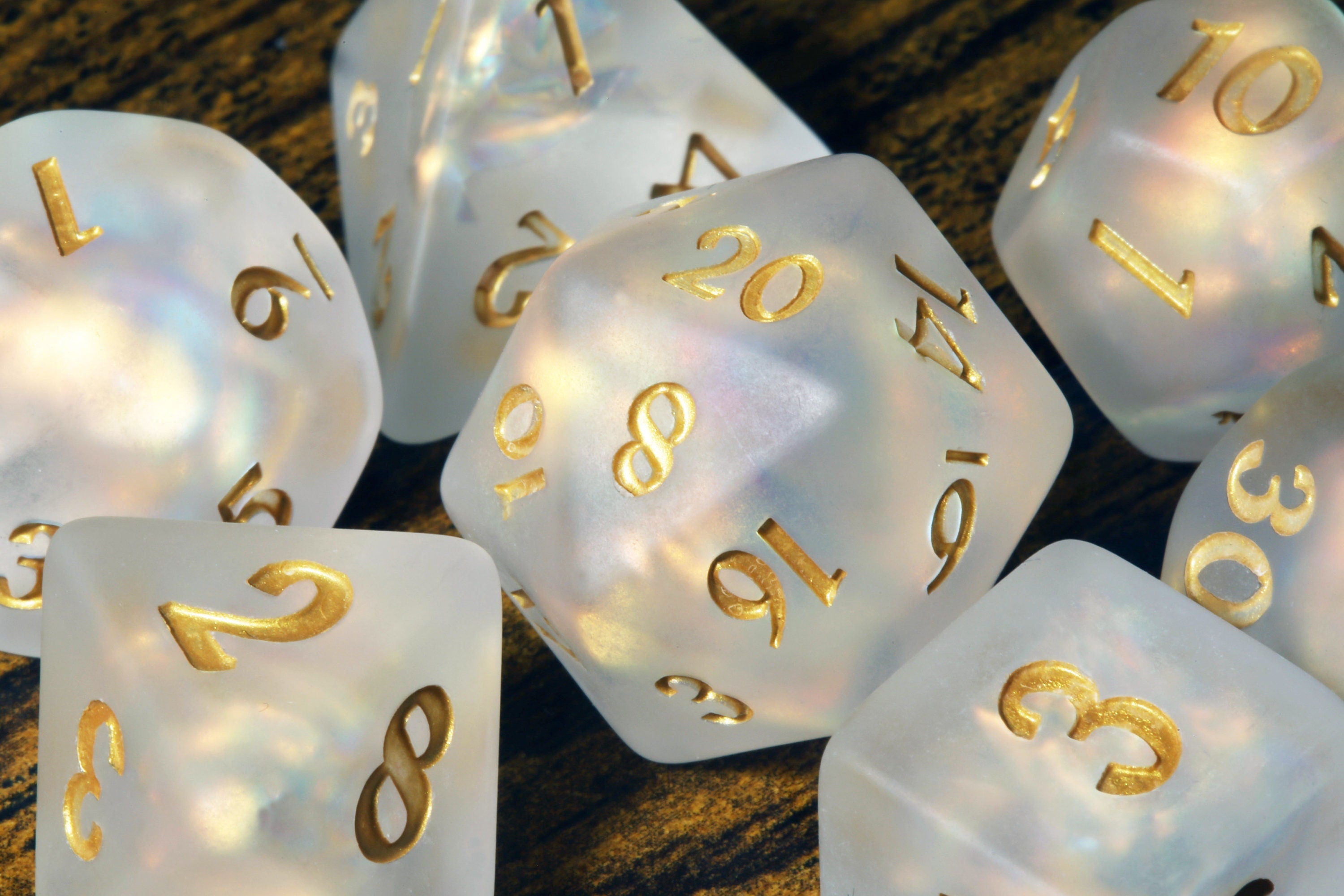 Oath of the Ancient Box and Paladin's Oath  11-Piece dice set