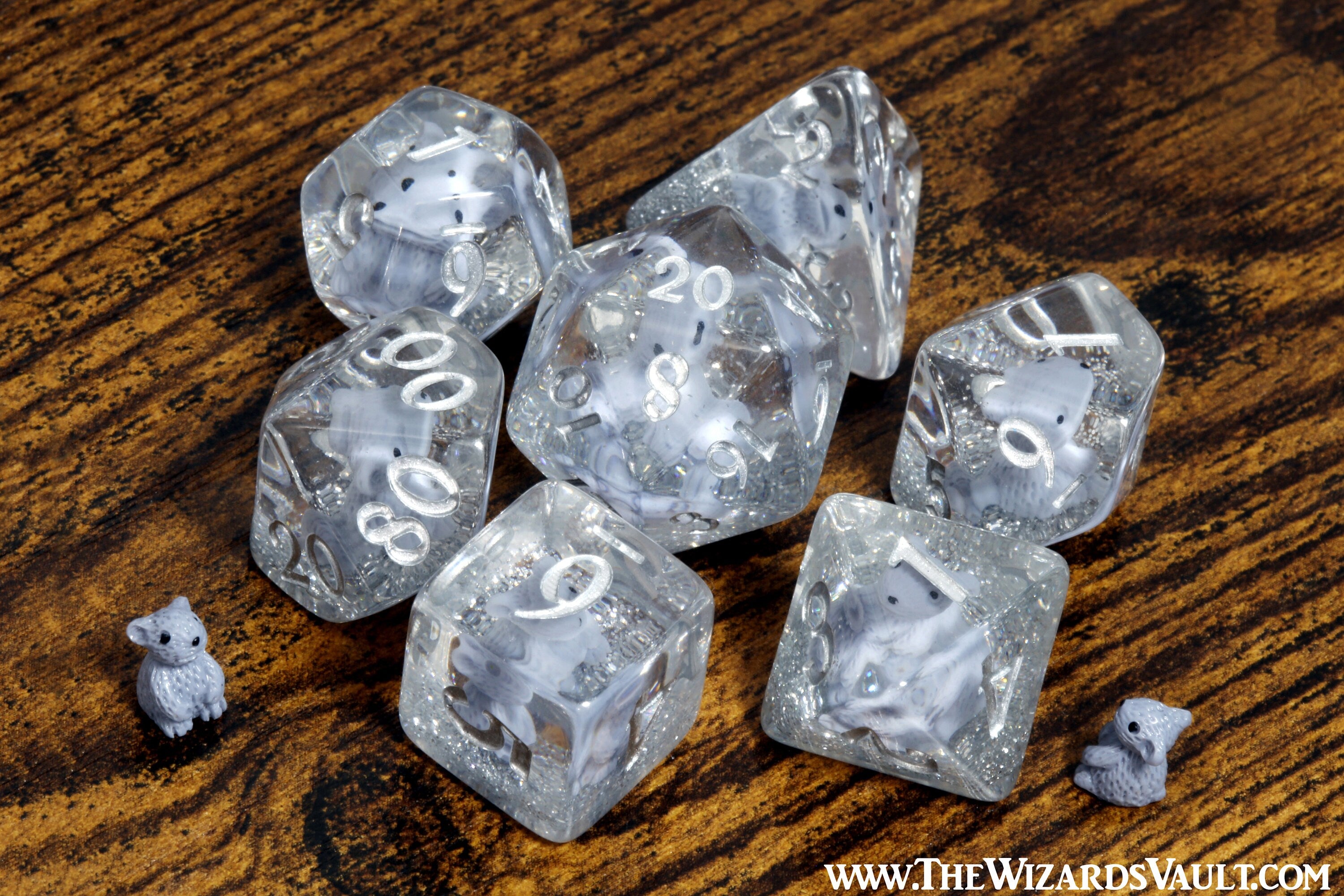 Critical Bite Mouse Dice Set and Box