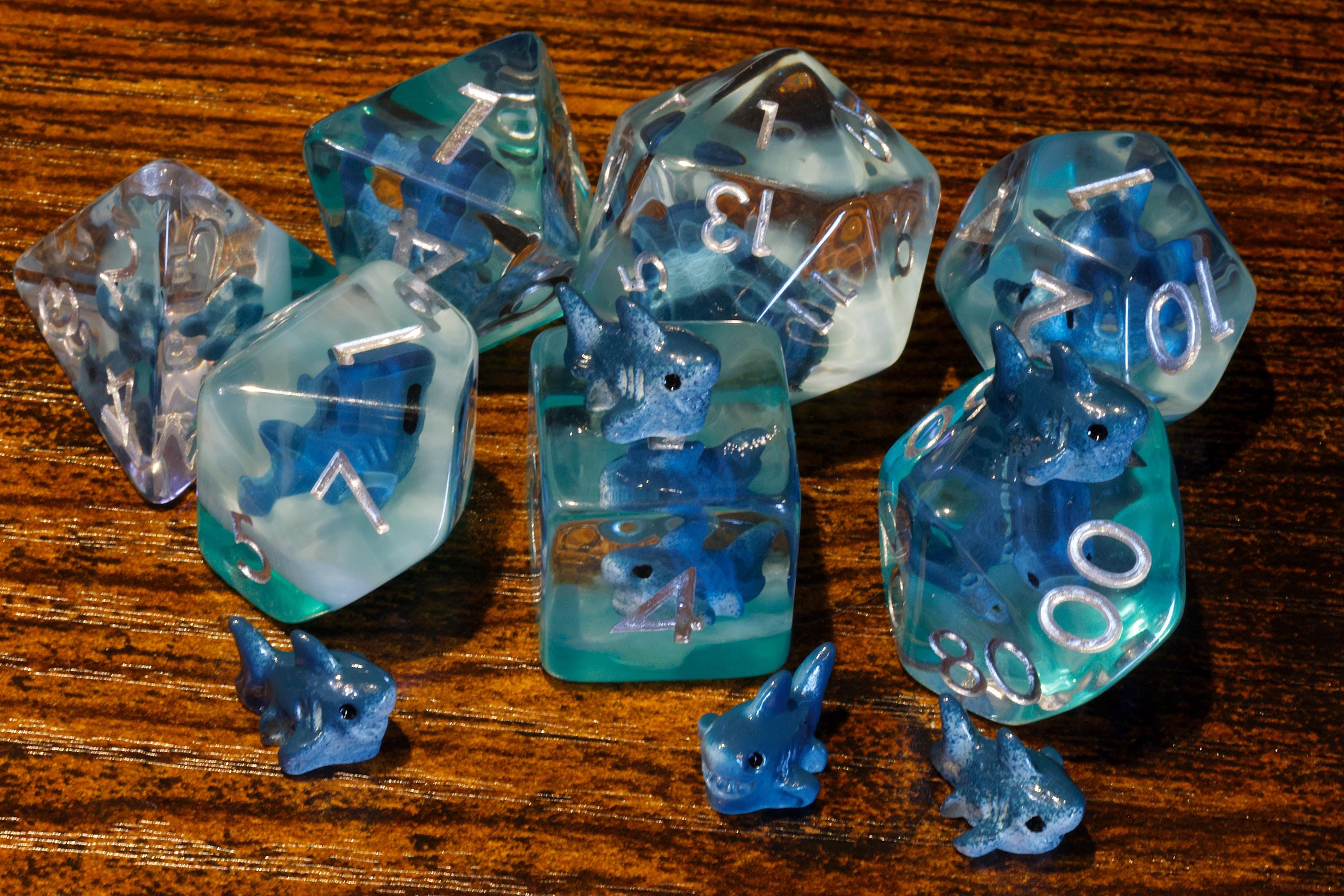 Shark Warning Box and Shark Dice