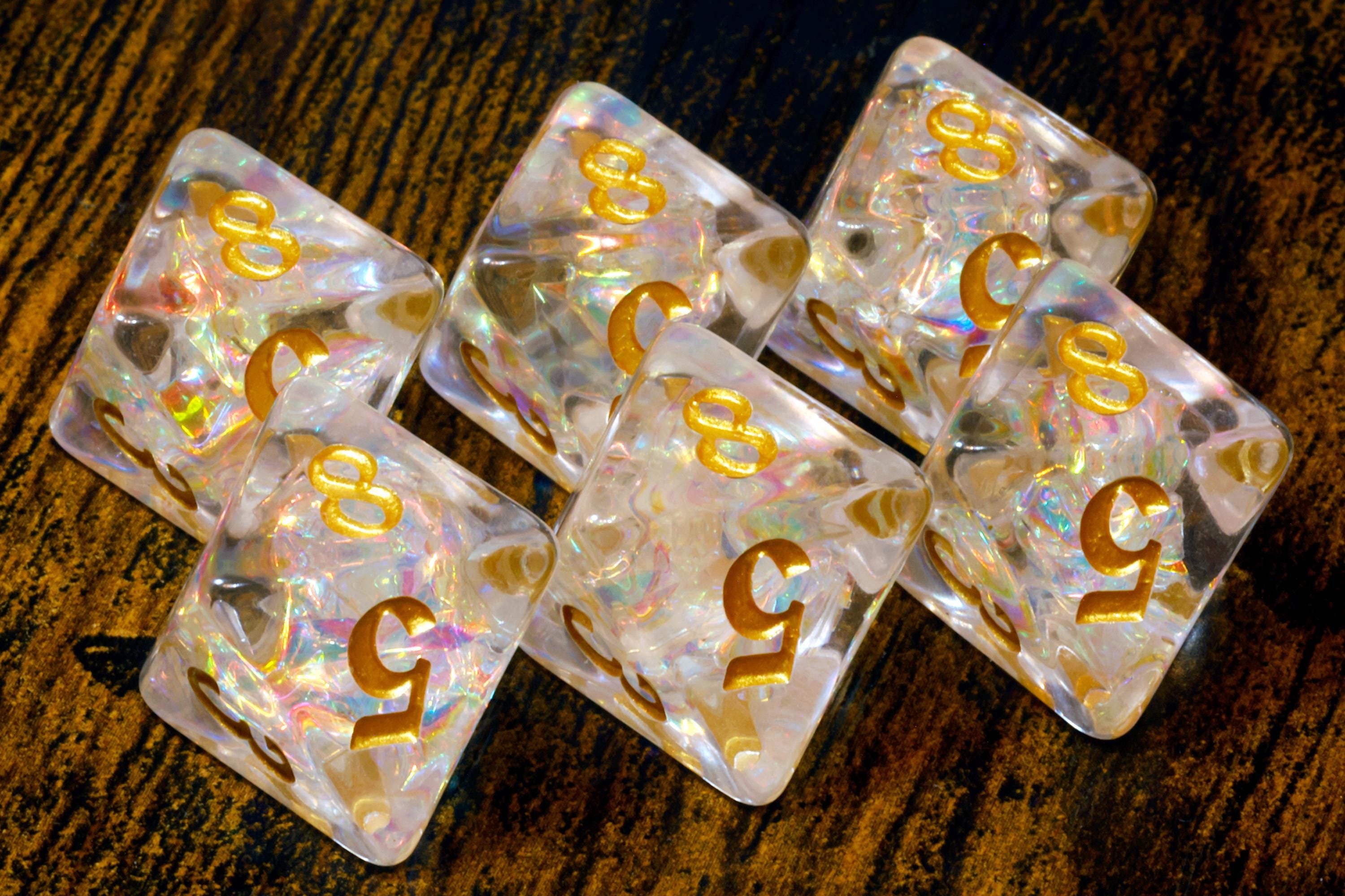 Sacred Opal D8 Dice