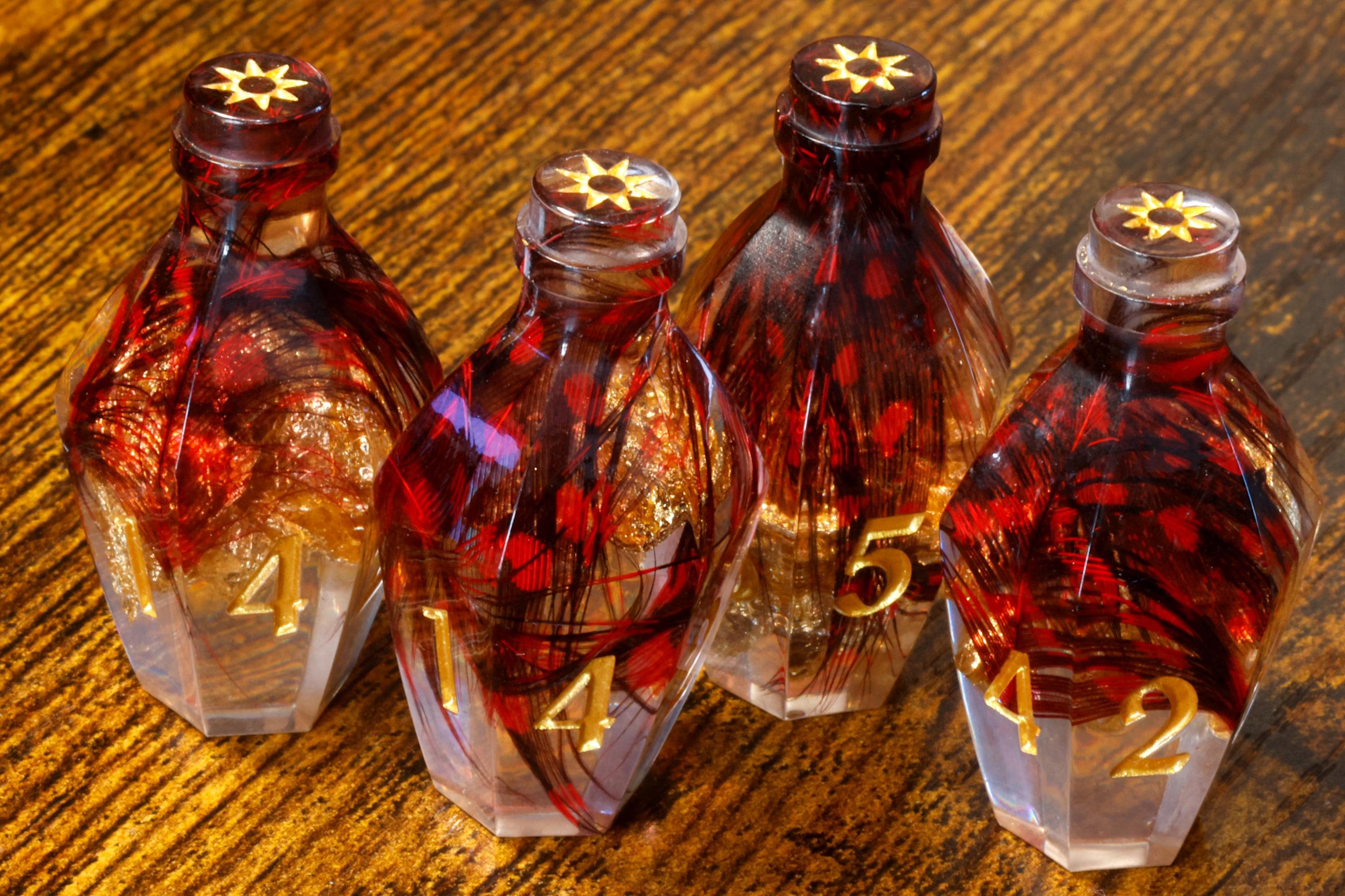 Gilded Phoenix Elixir D6 potion dice