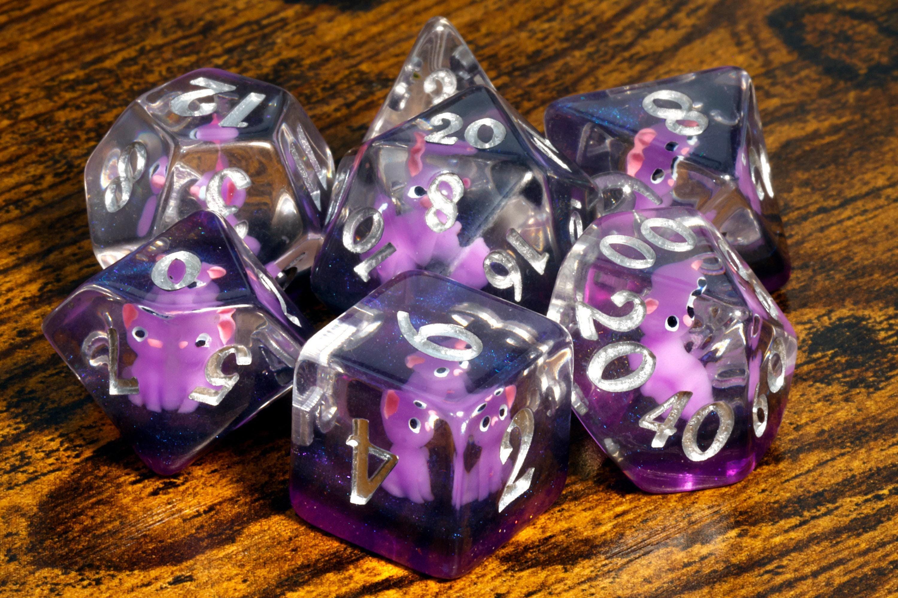 Mystic Cat Dice Set