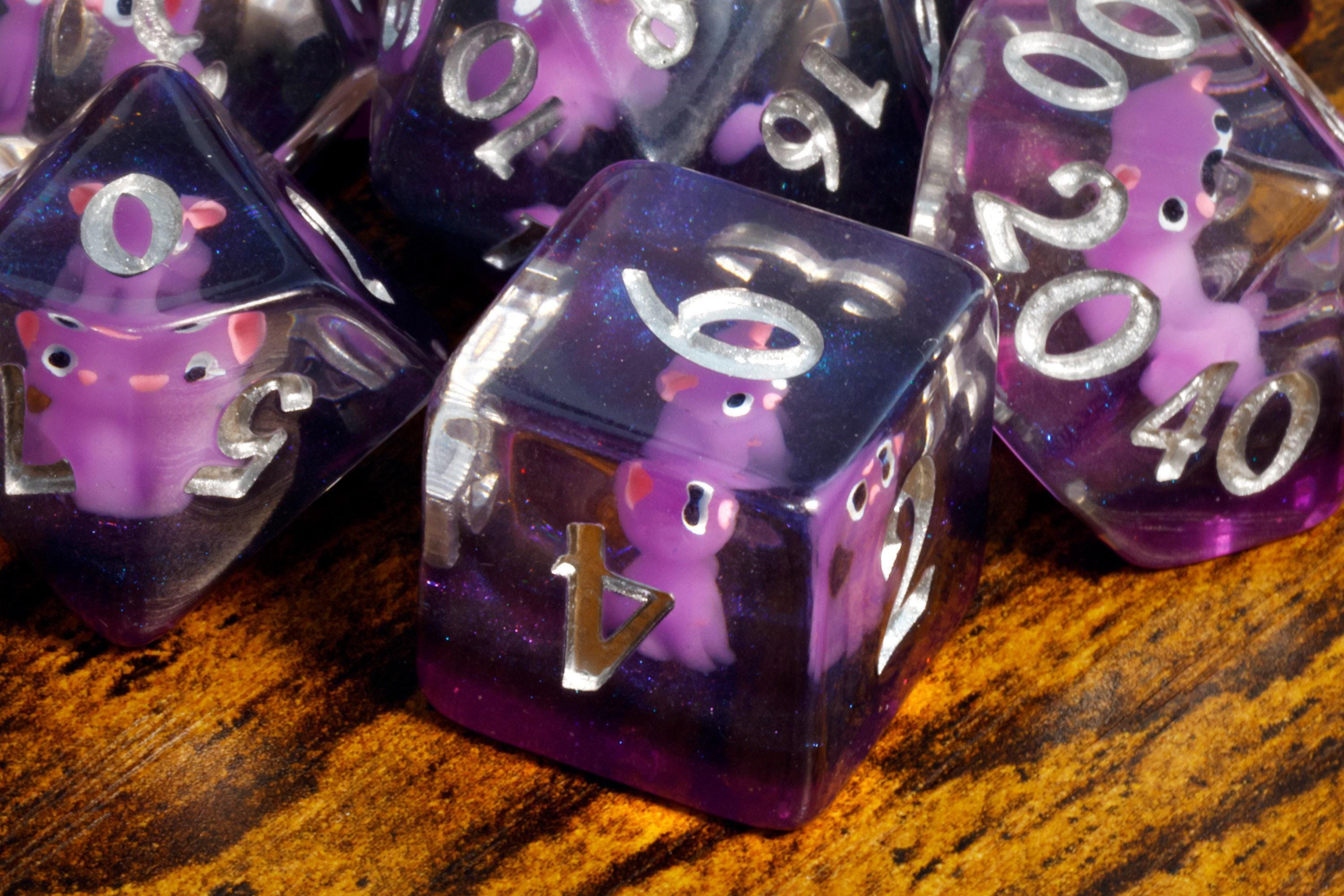 Mystic Cat Dice Set