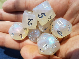 Divine Radiance - White Opalescent Galaxy Glitters - The Wizard's Vault