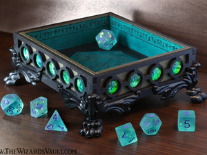 Seafoam Palette dice tray - The Wizard's Vault
