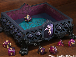 Succubus dice tray - The Wizard's Vault