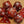 Galactic Magma - Fiery Red Holographic Dice Set - The Wizard's Vault