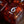 Galactic Magma D6 - Fiery Red Holographic Dice - The Wizard's Vault