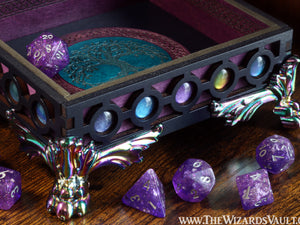 Galaxy Tree of life dice tray - The Wizard's Vault