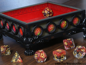 Red Wizard Dice Tray - The Wizard's Vault