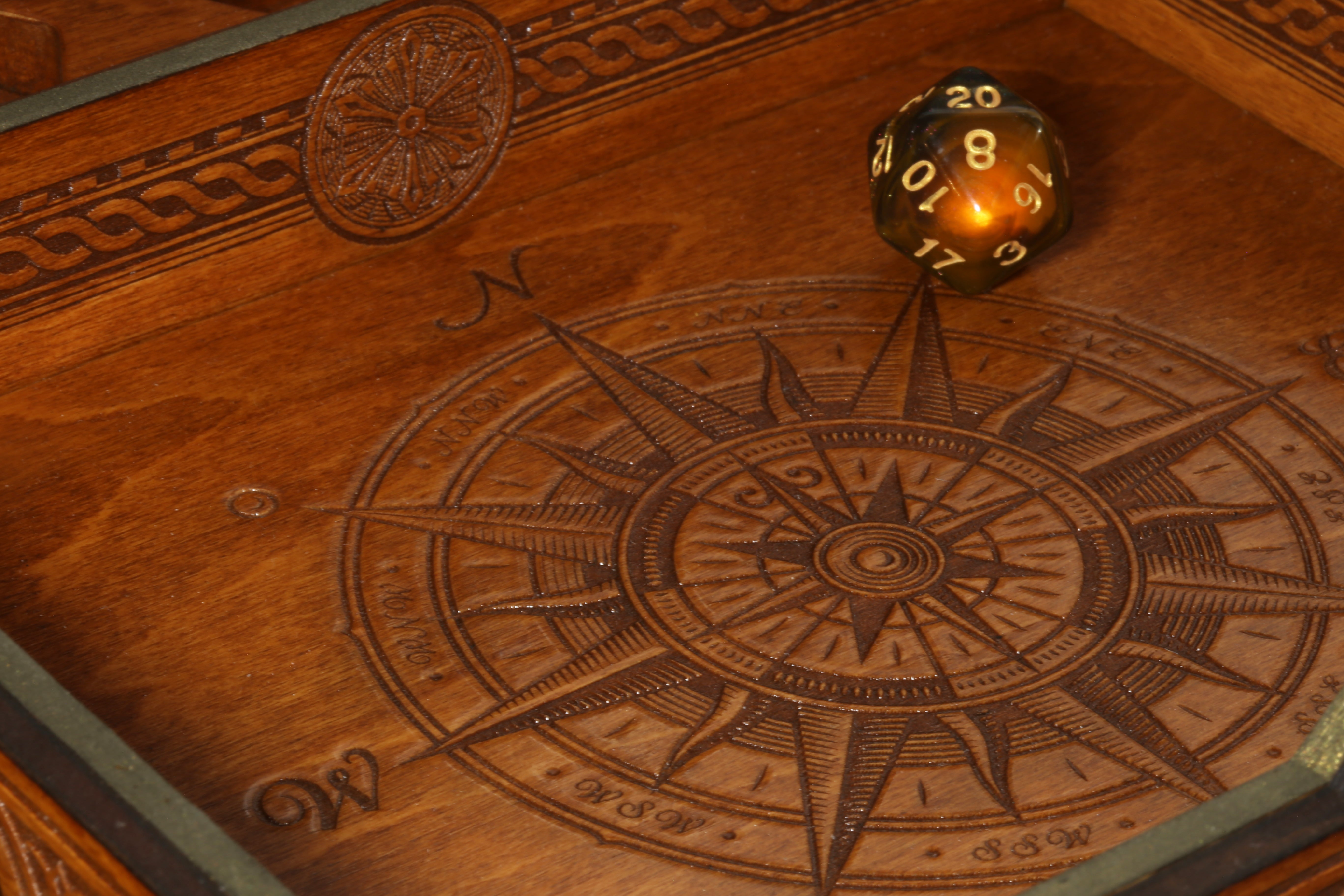 Seafarer's dice tray - The Wizard's Vault
