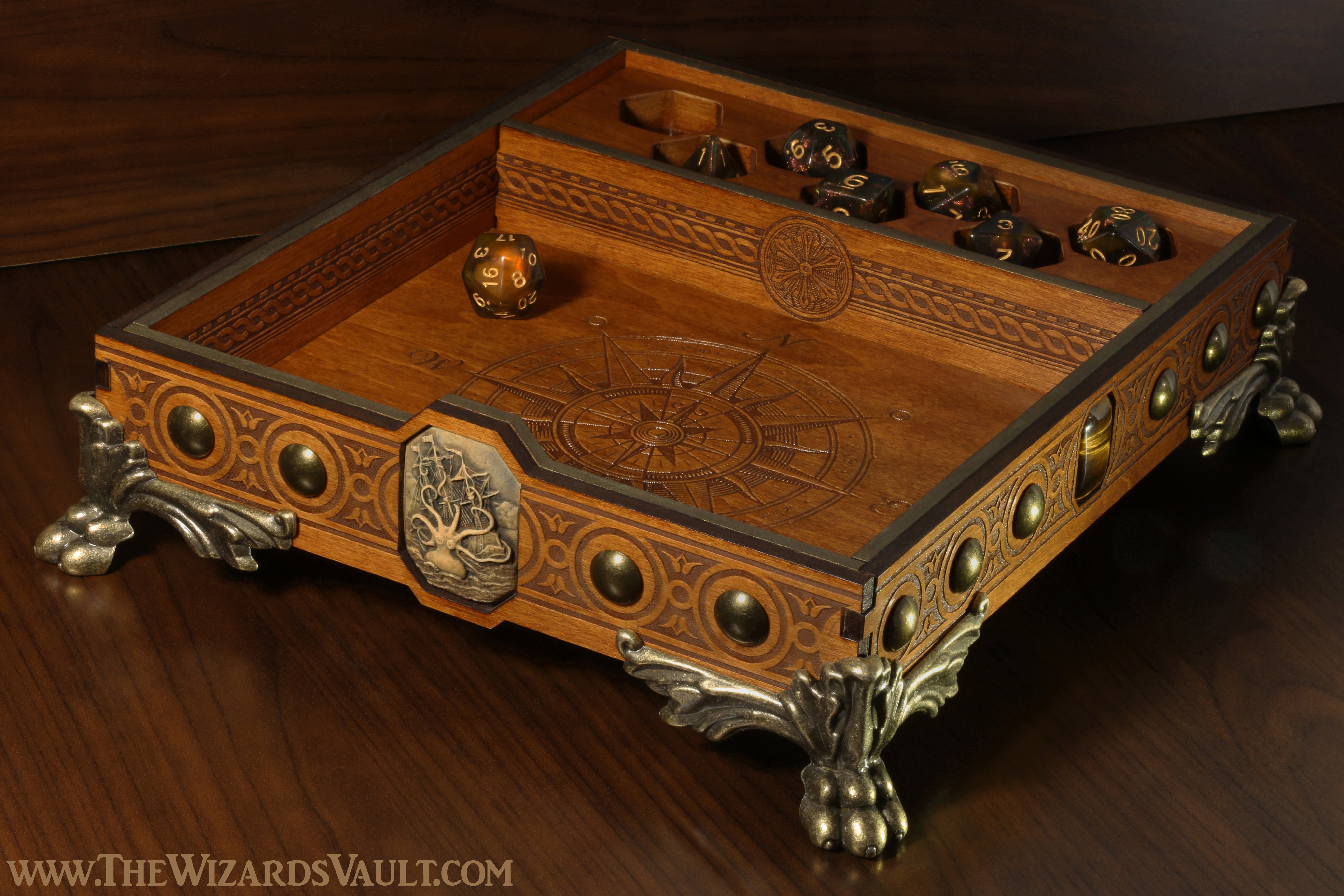 Seafarer's dice tray - The Wizard's Vault