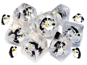 Penguin Dice Set - The Wizard's Vault