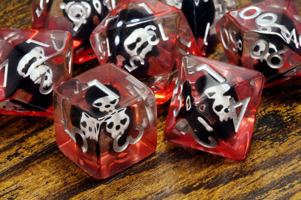 Grim Reaper's companion dice set - The Wizard's Vault