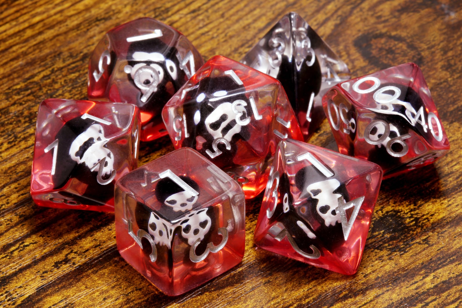 Grim Reaper's companion dice set - The Wizard's Vault