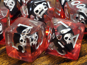 Grim Reaper's companion dice set - The Wizard's Vault