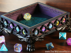 Galaxy palette dice tray - The Wizard's Vault