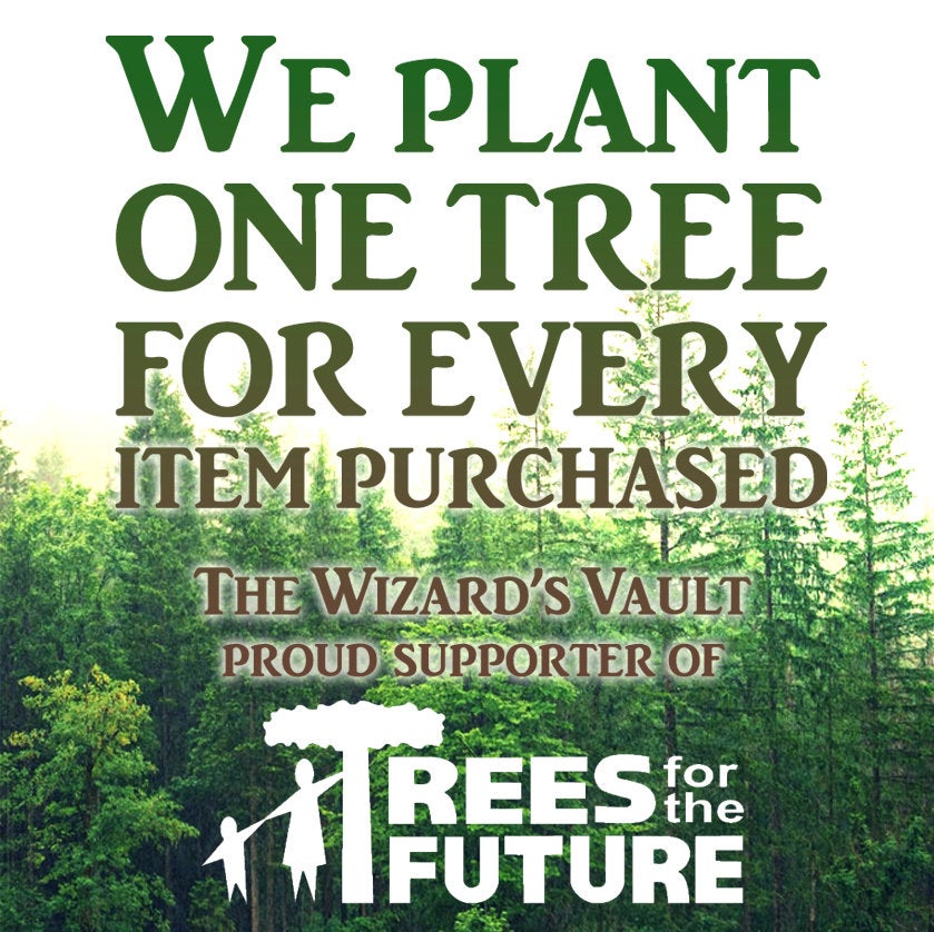 One tree for every item purchased. - The Wizard's Vault